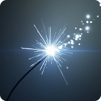 Étincelle lumineuse
